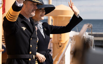 Kongeparret gæster Sæby