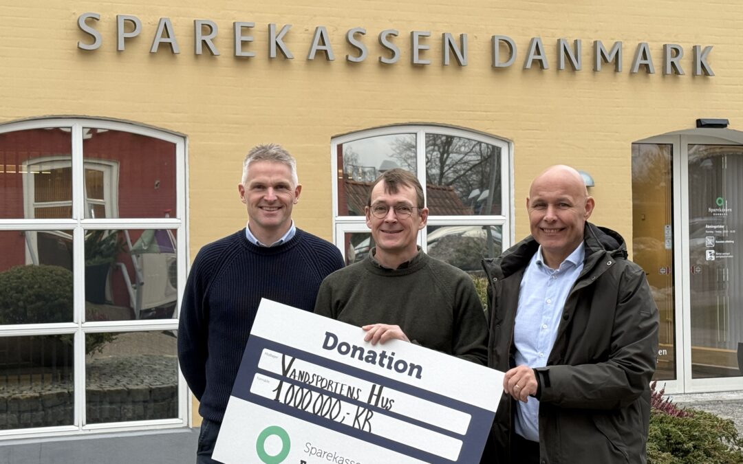 En million gode grunde til smil for Vandsportens Hus