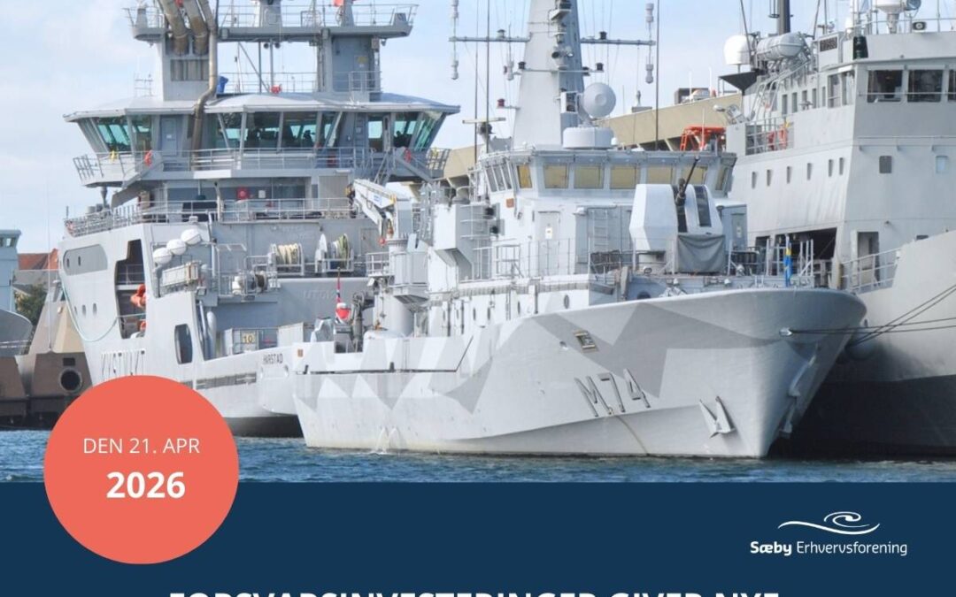 Sæby Erhvervsforening inviterer til fyraftensmøde om forsvarsinvesteringer